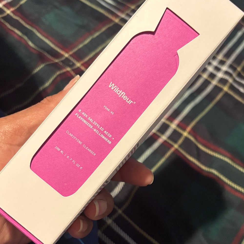 Wildfleur Pink Skincare Bottle